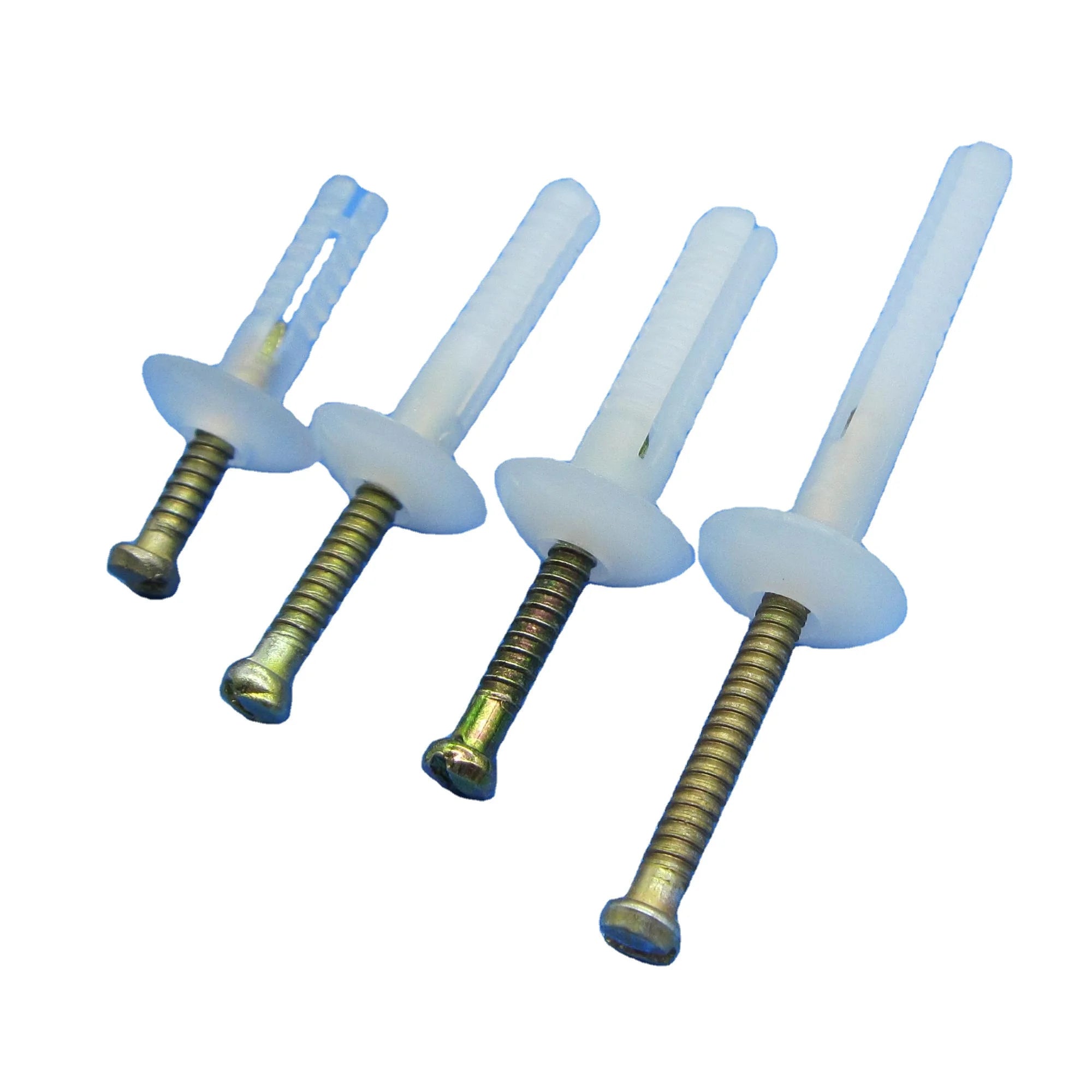 ELEHK Factory Price Nylon Anchor 6.5mm Mushroom Plastic Wall Anchor Kit