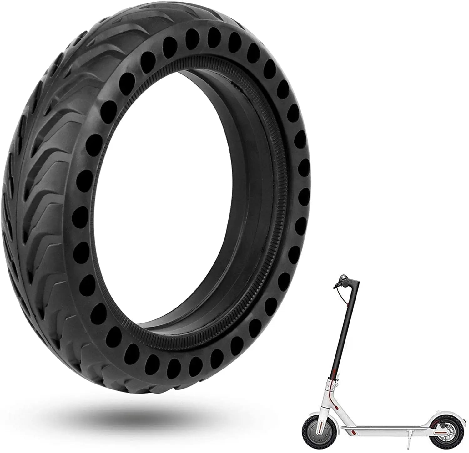 Scooter Parts 8.5 Inch Explosion-Proof Solid Tire 8.5x2 Honeycomb Tyre for Xiaomi M365/Pro/Pro2/1S Electric Scooter Replacement