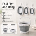 Hot Selling Plastic Folding Washing Pen Art Brush Bucket Space Saving Pail Garden Plastic Bucket Collapsible Bucket MegaBDM