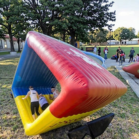 Outdoor Team Building Inflatable Walking Cube Flip It Rolling Competition Sports Games