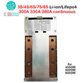 Continuous 300A 330A 380A 4S 8S 3S 6S 7S Lifepo4 Li-ion Lithium Battery Protection Board 12V 24V BMS 3.7V 3.2V Cell Packs Lipo