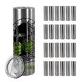 RTS USA Warehouse Stocked 25pcs/ctn 20oz Stainless Steel Silver Sublimation Blank Skinny Straight Tumbler with Plastic Straw