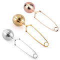 Stainless Steel  Rose Gold Tea Round Ball Infuser Strainer Filter for Loose Herbal Leaf