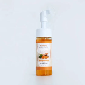 Private Label Face Washing Vitamin C Organic Moisturizing Clean Face Wash Turmeric Facial Cleanser