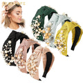 High Quality Pearl Headband for Women and Girls Knot Hair Accessories Band Promotional Hair Band