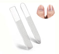 Custom Logo Glass Nail File Durable Manicure Tool Washable Nano Glass Nail File