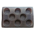Silicone Hamburger Bread FormsNon-Stick Bun Bread Baking Molds8 Cavities