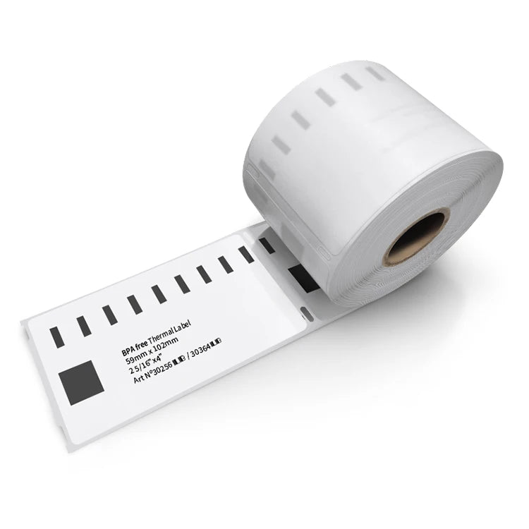 Custom Dymo 4XL 30252 99012 Small Label Writer Coating Printing Paper Printer Rolls Thermal Self Adhesive Machine 4x6  Lebel