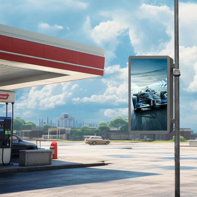 For Outdoor IP65 LED Screen with SDK for Street Pole Mount Digital Signage Retail Store & Wayfinding