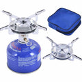Portable Mini Folding Gas Stove Ultralight Camping Burner for Outdoor Hiking Backpacking Cooking