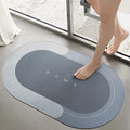 Diatomite Diatomaceous Earth Bath Mat Soft Bathroom Quick Dry Diatom Bathroom Floor Mat Bathroom Door Mats