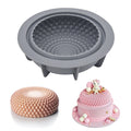 Colored RTS Food Grade Cake Silicone Mold Baking Easy Release 3D Moussee Cake Mold Silicone