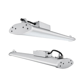 Warehouse Badminton Court Industrial Lighting 150W 200W Highbay Led Light Motion Sensor 30 60 Degree 240W Linear Highbay Light