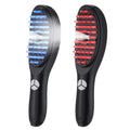 Hair Anti-Loss Electric Spray Essential Oil Red Blue Light Therapy Hair Smoothing Spray Steam Scalp Massage Comb