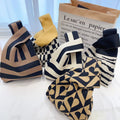 Fashion Vintage Knitted Hand Bag Colorful Cotton Thread Women's Tote Bags Shoulder Bag Mini Handbag