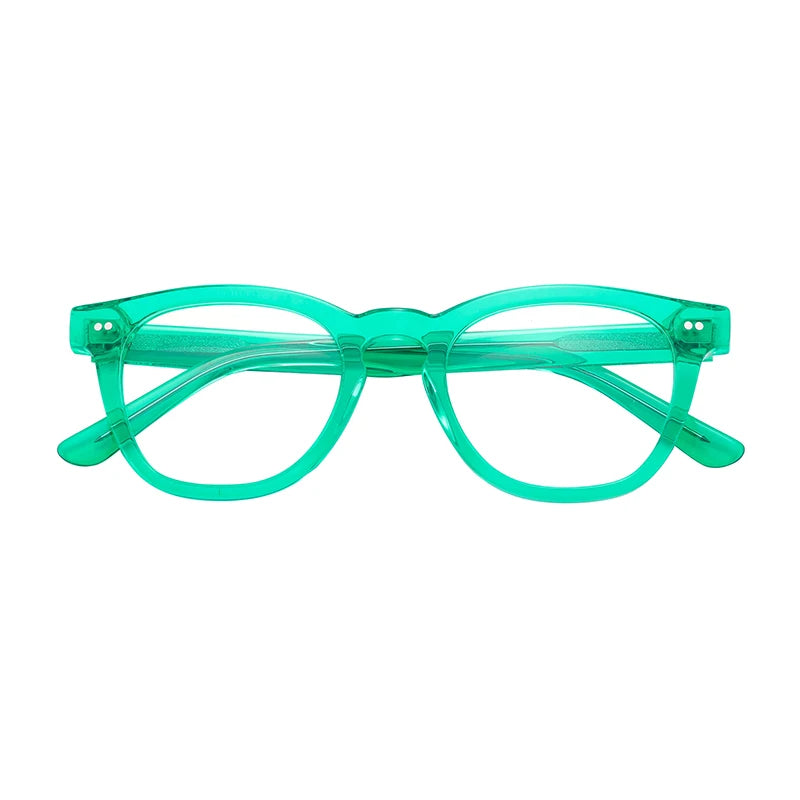 Men's Women's Fashionable Transparent Acetate Optical Clear Glasses Eyeglasses Frame Spectacles Myopia Clear Lens Optical