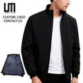 Cheap Custom Logo Wholesale New Design Men Winter Plus Size Fleece Lined Jacket Warm Windbreak Coat
