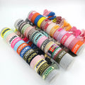 Golden Thread Embroidered LOVE Woven Webbing Tassel Bracelet Fashionable Friendship Wristbands