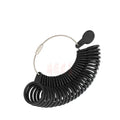 Finger Scales Plastic Ring Sizers Measure Tool Kit Plastic Finger Gauge and Mandrel Ring Sizer