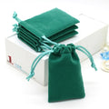 Perfume Watch Packaging Custom Velvet Dust Bag Jewelry Drawstring Pouch