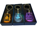 Russian Troops LED Crystal Keychains Customization Ukraine Military for Soldier Gift with Color-Changing Feature