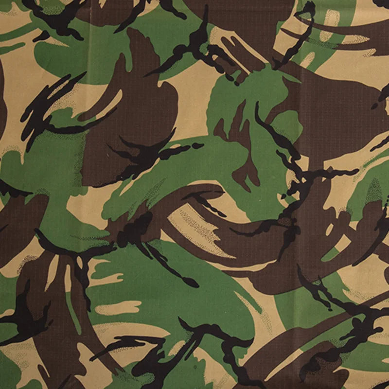 Custom Printing Woven Camouflage Printed Ripstop Fabric Cotton