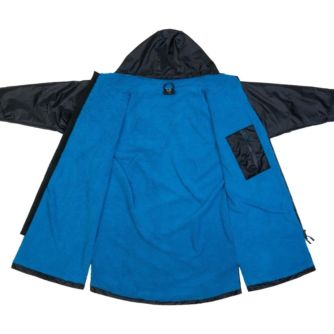 Waterproof Swimming Changing Robe/swim Parka Coat with Hood Custom logo Swim Parka