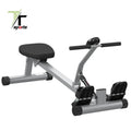 Home Gym Mechanical Equipment Foldable Rower With LCD Monitor Compact Adjustable Rowing Machine
