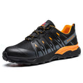 DEBONSAPT Industrial Safety Shoes for Men Breathable Fly Woven Fabric Work Rubber Steel Toe Safety Shoes Support ODM and OEM