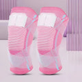 Hx034 Ollas Customized Compression Knitted Breathable Nylon Knee Support Sleeve for Sports Brace