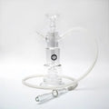 2025 New Design Glass Hookah Shisha Three-layer Tower Structure with LED Lights