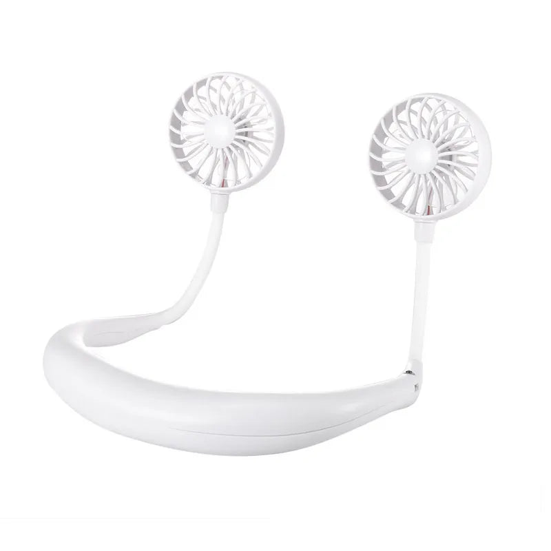 New Arrival Dropshipping Neck Fan Hanging Multifunctional Neckband Fan Portable Mini Rechargeable Fan Outdoor for Sports Cool
