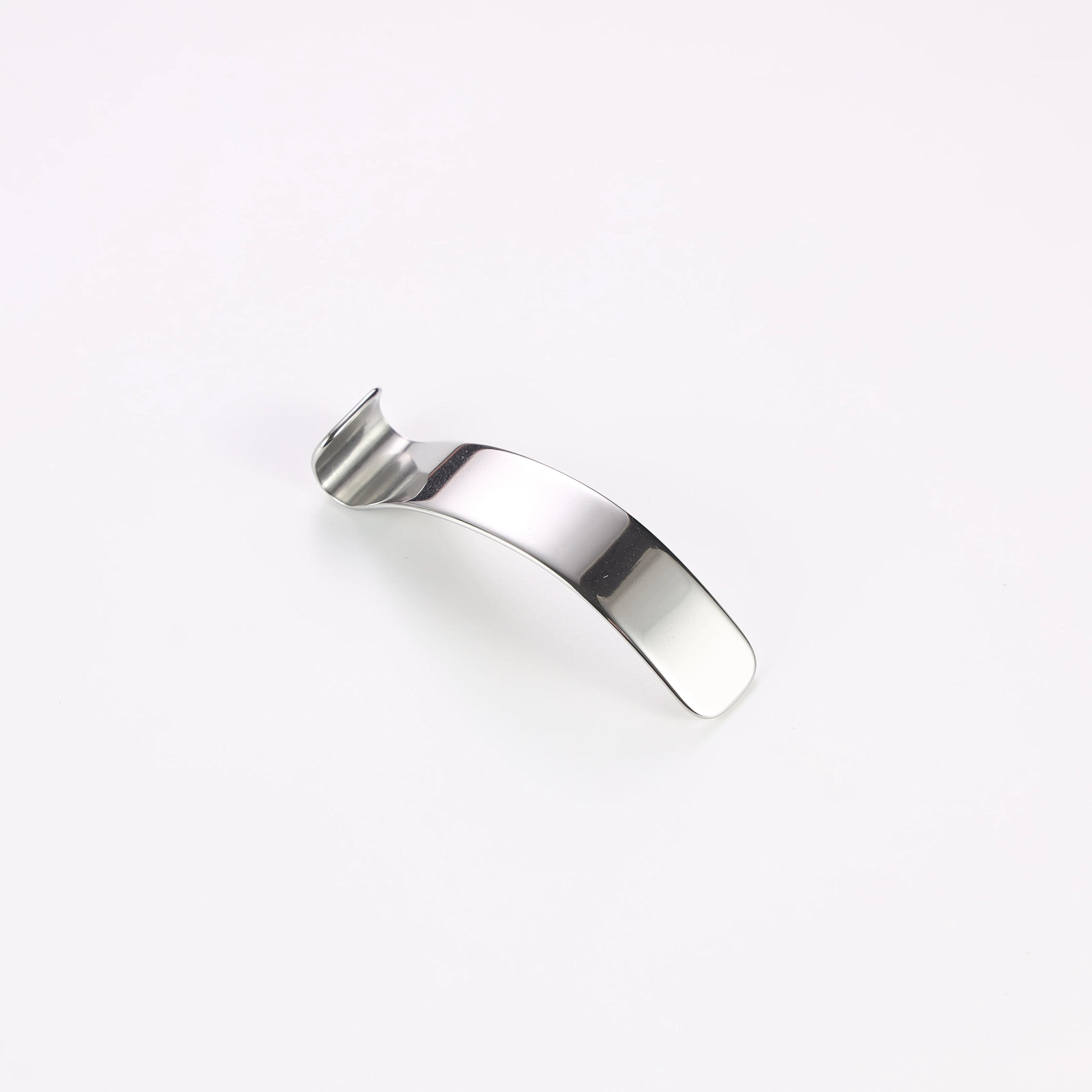 Custom Metal Spatulas Shilajit Spoon With Hook Scoop Services Curved Shape Spoon With Measurement Marks