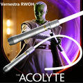 Lightsaber Whip of Acolyte Vernestra RWOH Wholesale Bulk Purchase Aluminum Hilt with Combat Blade and Led Whip Light-up Toys