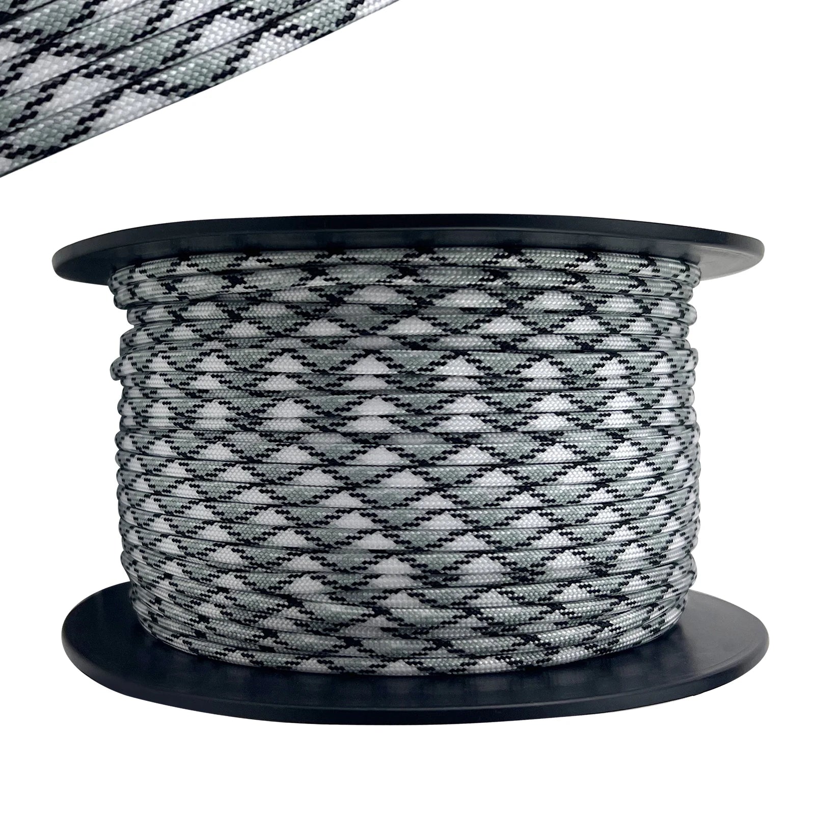 Strong Heavy-Duty 4mm Nylon 550 for Paracord for Tactical Purposes 30m Portable Camping Rope Conveniently Bag Cotton Polyester