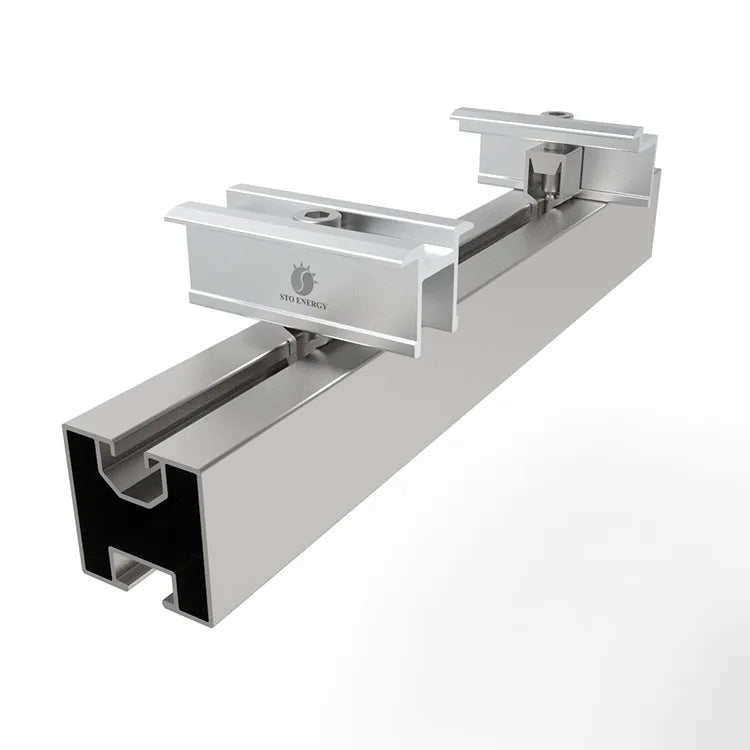 Wholesale Aluminum Quick Solar Panel Mounting Rail Quick Solar Mount Rails  for Solar Mounting System