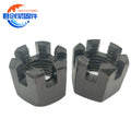 High Strength 304 Stainless Steel Hex Slotted Nut Manufacturer Zinc Plated Galvanized Bolts Nuts Fasteners Manufacturer