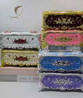 QIAN HU Luxury Retro Design Multicolor Plastic Facial Tissue Box Holder Waterproof Napkin Storage Cover Home Decor Stocked