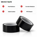 High Temperature Resistant Black Silicone Adhesive Single Sided PTFE Coated Non-Stick Sealing Insulation Adhesive Tape