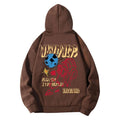 Custom Men's Sporty Athleisure Knitted Hoodie Long Sleeve Pullover Sweatshirt With Kangaroo Pocket Fall Fashion Print Pattern