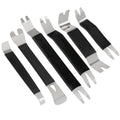 Portable 6pcs Auto Door Clip Trim Removal Tools Kits Car Dashboard Audio Radio Panel Pry Disassembly Tool for Metal Removal