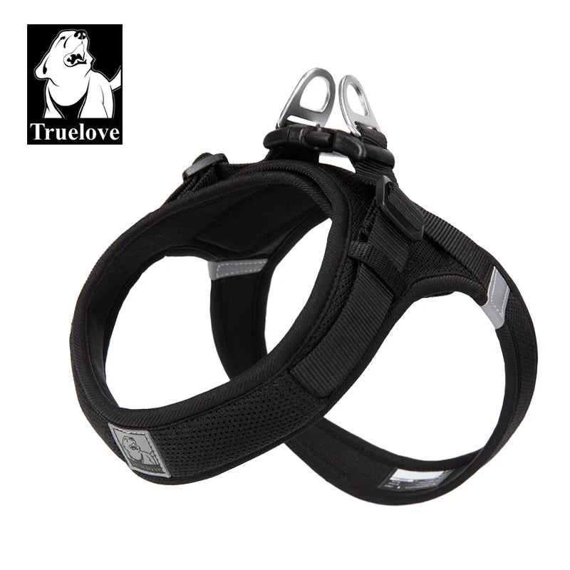 Truelove Wholesale Adjustable Nylon Durable Soft Premium Lightweight Dog Harness Anti Pull Reflective Pet Harness Training Vest