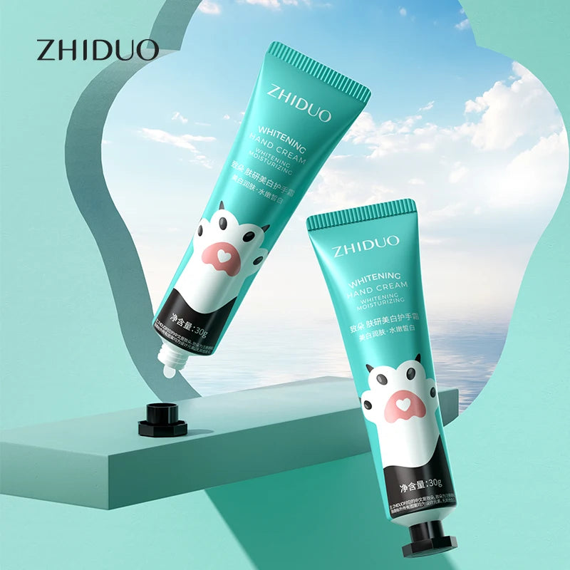 ZHIDUO OEM Hand Cream Wholesale Moisturizing Whitening Anti Aging and Dry Skin Hand Cream & Lotion