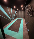 Heavy Duty Car Wash Floor Interlock Tiles Vented Modular Workshop Detailing Flooring Garage