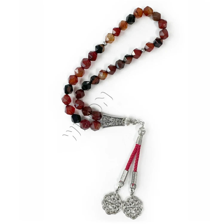Hot Selling Tasbeeh Pakistan Jerusalem Rosary Prayer Beads Necklaces Islamic Muslim Tasbih Bead