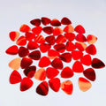 Huiying Carnelian Guitar Picks Semi-precious Stone Agate Stone Slice Wholesale Natural Red Eco-friendly Musical Instrument Accessories