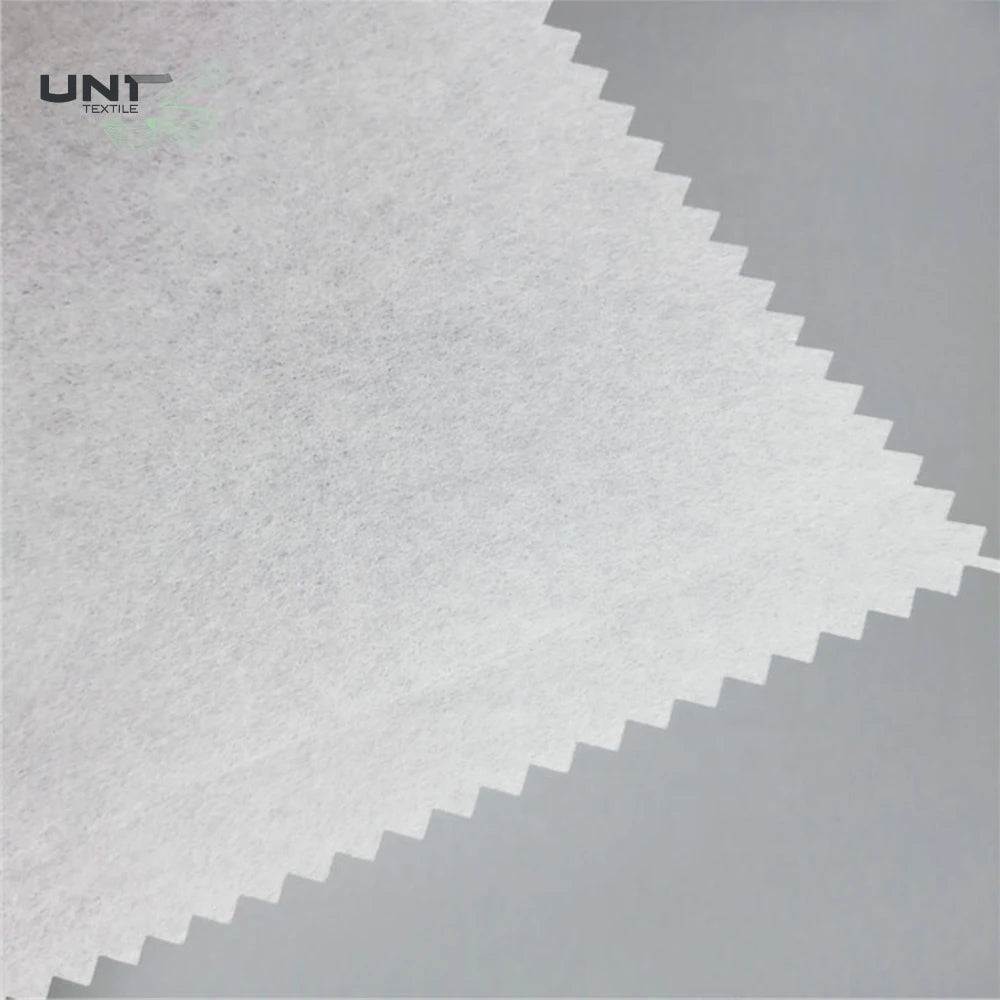 Polyester / Wood Pulp Wet Laid Embroidery Backing Paper Tear Away Non Woven Fabric Roll for Embroidery Products