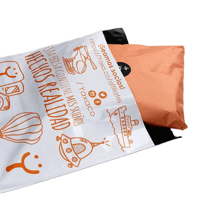 New Good Quality Custom Biodegradable Plastic Bags for Clothing Apparel Garment and Shoes Packaging for Shipping Bag