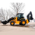 Chinese Manufacturer 4x4 Wheel Loader with Backhoe