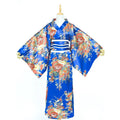 Japanese Anime Women's Kimono Robe Geisha Yukata Sweet Dress Blossom Satin Bathrobe Sleepwear
